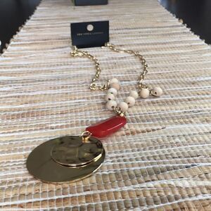 NWT NY&C mixed media necklace